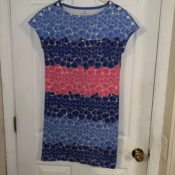 Talbots Seashell Dress S - Picture 1 of 4